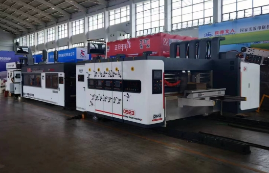 下折式粘箱機案例